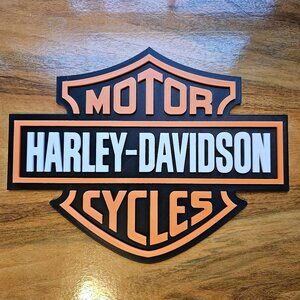 Harley Davidson 3D Printed Sign